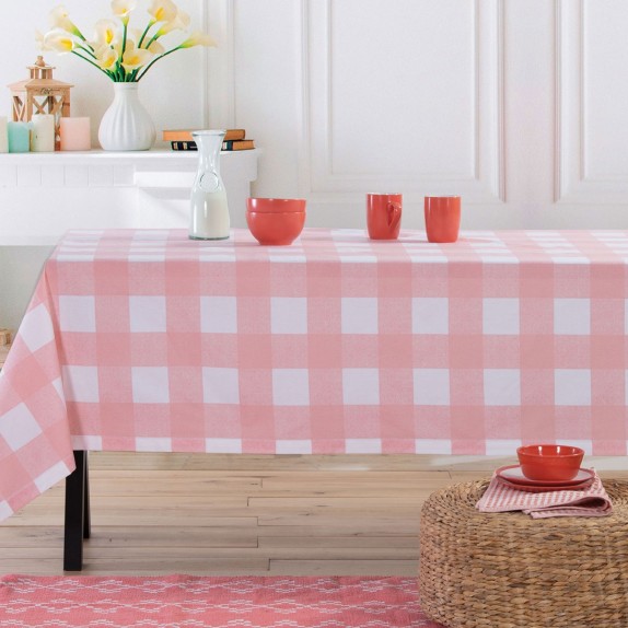 Τραπεζομάντηλο Αλέκιαστο Nef-Nef Henry Coral 140x240