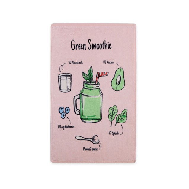 Ποτηρόπανο Nef-Nef Smoothie Pink 40x60