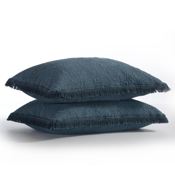 Σετ Μαξιλαροθήκες 2 Τεμαχίων Nef-Nef March Petrol 52x72