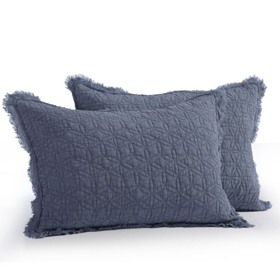 Σετ Μαξιλαροθήκες 2 Τεμαχίων Nef-Nef Laren Blue 52x72