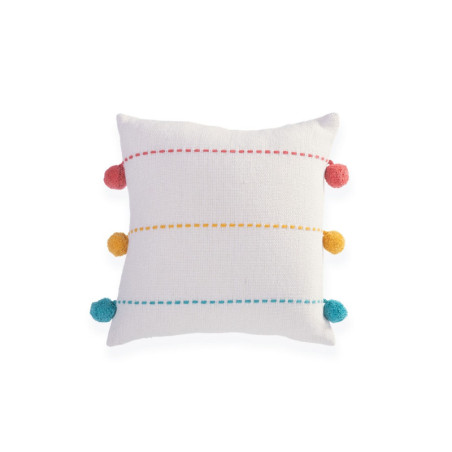 Βρεφικό Μαξιλάρι Διακόσμησης Nef-Nef Life Line Coral/Yellow 35x35