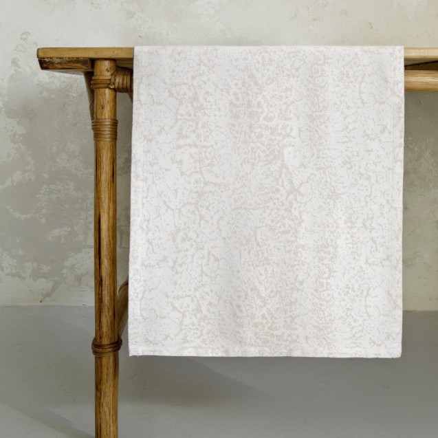 Runner Nima Piel Beige 50x165