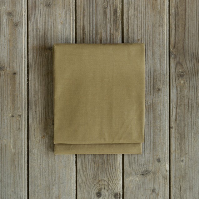 Σεντόνι Μονό Nima Unicolors Gold Brown 160x260