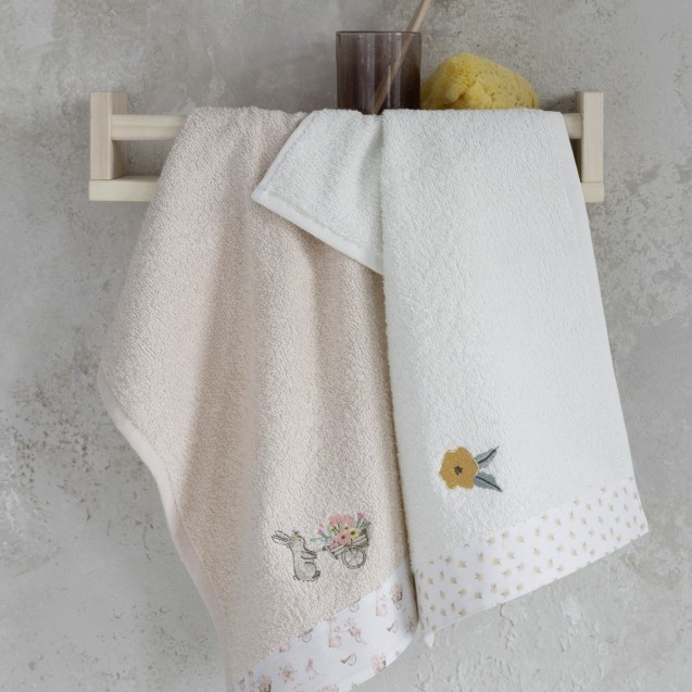 Σετ Πετσέτες Χεριών 2 Τεμαχίων Nima Easter...