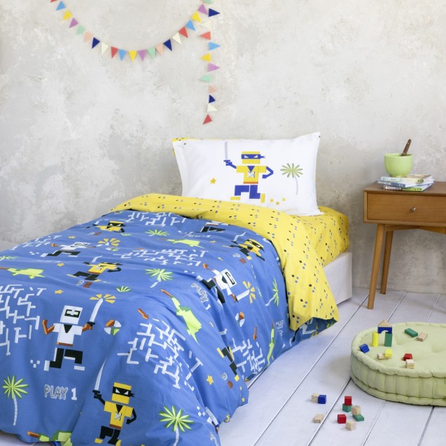 Σετ Παιδική Παπλωματοθήκη Μονή 2 Τεμαχίων Nima...