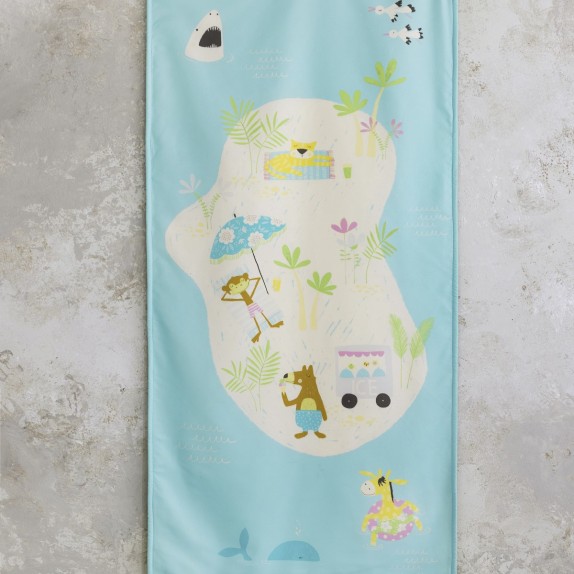 Παιδική Πετσέτα Θαλάσσης 2 Όψεων Nima Paradiso 70x140