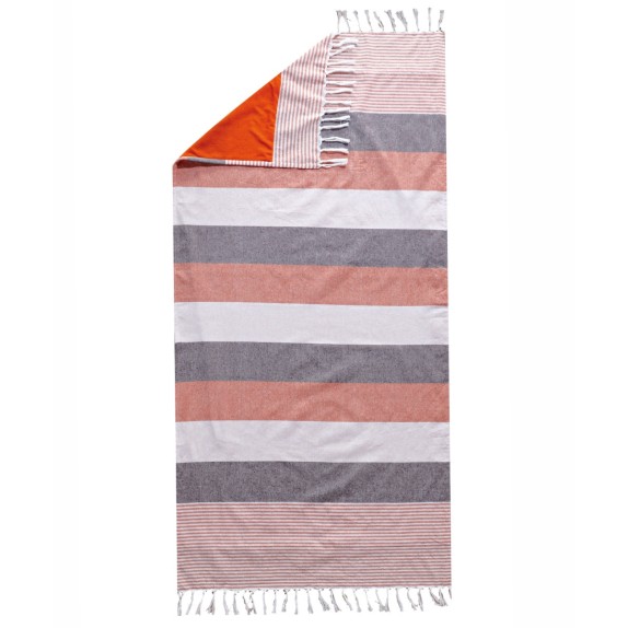 Πετσέτα Θαλάσσης Παρεό Διπλής Όψης Kentia Aruba 231 80x160