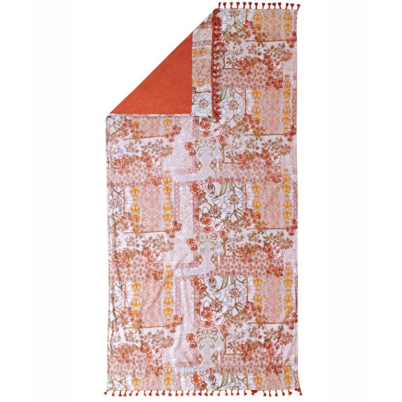 Πετσέτα Θαλάσσης Παρεό Διπλής Όψης Kentia Maitai 234 90x180