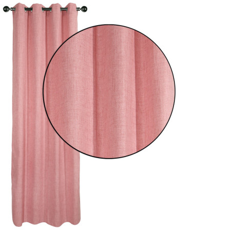 Κουρτίνα με Κρίκους Das Home 2238 140x270