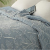 Κουβερλί Υπέρδιπλο Melinen Ariel Light Blue 220x240