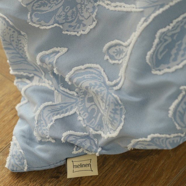 Κουβερλί Υπέρδιπλο Melinen Ariel Light Blue...