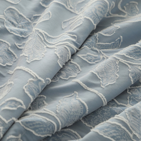 Κουβερλί Υπέρδιπλο Melinen Ariel Light Blue 220x240