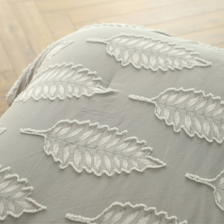 Κουβερλί Υπέρδιπλο Melinen Isla Grey 220x240