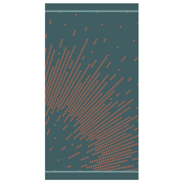 Πετσέτα Θαλάσσης Βελουτέ Melinen Splash Petrol...