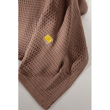 Κουβέρτα Πικέ Υπέρδιπλη Guy Laroche Vivid Choco 230x260