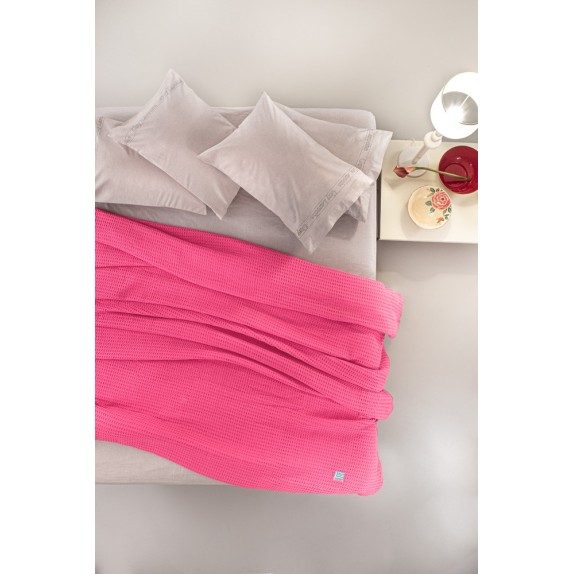 Κουβέρτα Πικέ Υπέρδιπλη Guy Laroche Vivid Fuchsia 230x260