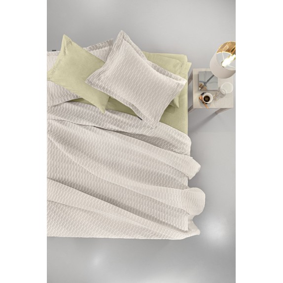 Κουβέρτα Υπέρδιπλη Guy Laroche Fiji Ivory 245x260