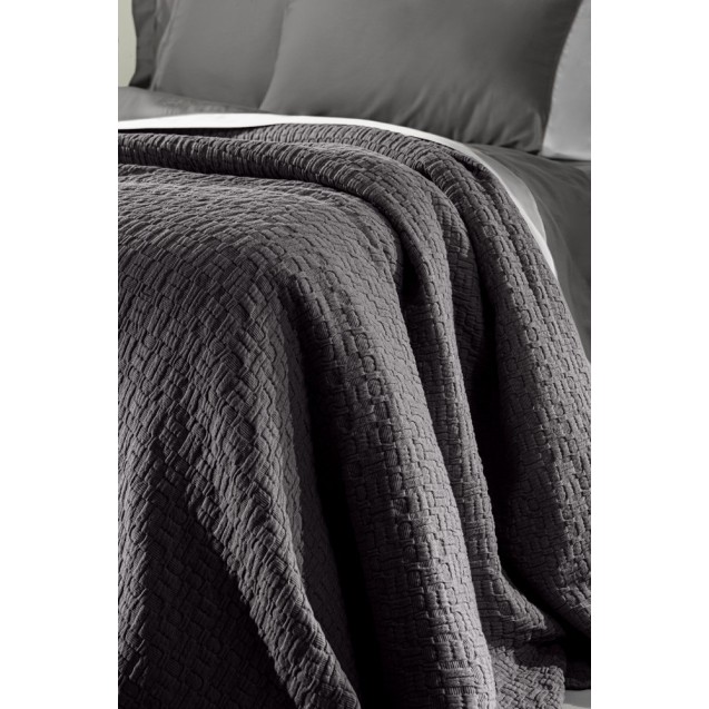 Κουβέρτα Υπέρδιπλη Guy Laroche Nikki Anthracite...