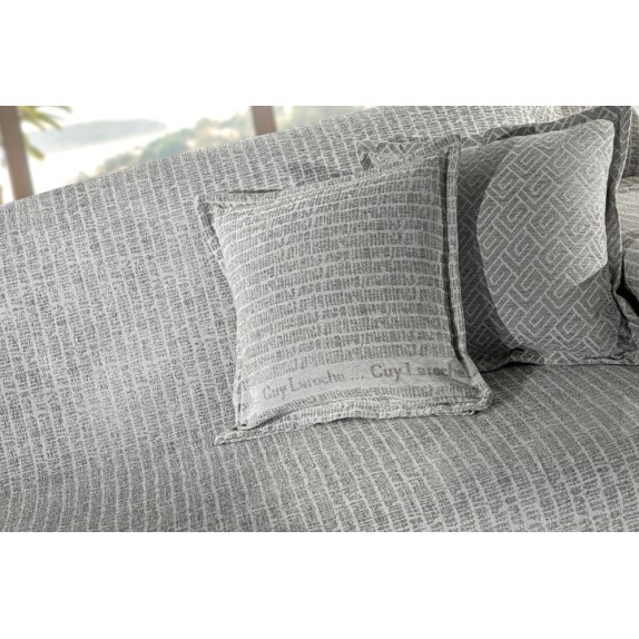 Μαξιλαροθήκη Διακόσμησης Guy Laroche Parfait Silver 50x50