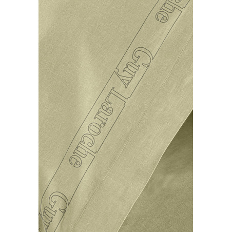 Σετ Μαξιλαροθήκες 2 Τεμαχίων Guy Laroche Color Plus Olive 50x70