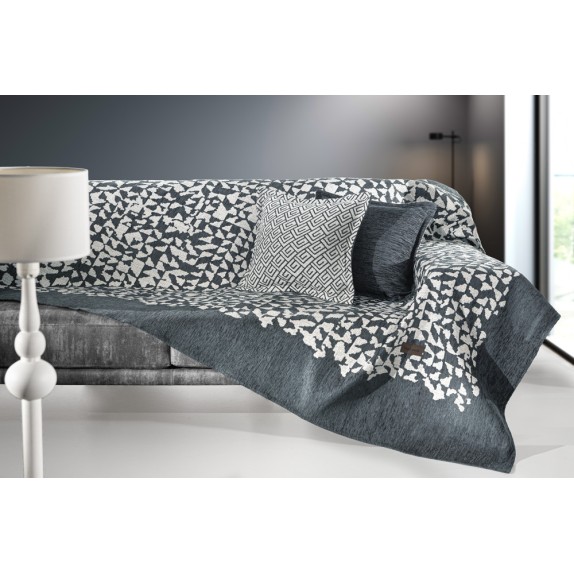 Ριχτάρι Τετραθέσιου Guy Laroche Duomo Anthracite 180x350