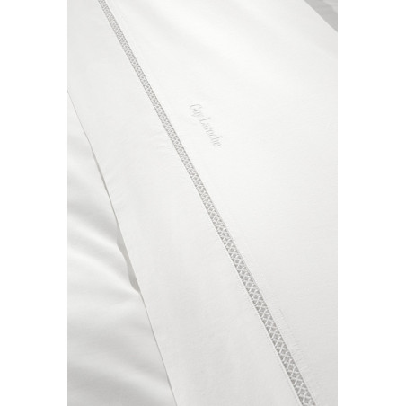 Σετ Σεντόνια King Size 4 Τεμαχίων Guy Laroche Blend White 270x280