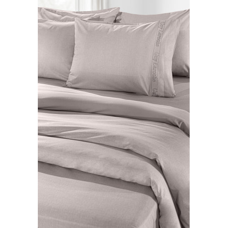 Σεντόνι King Size με Λάστιχο Guy Laroche Color Plus Melanze 180x200+42