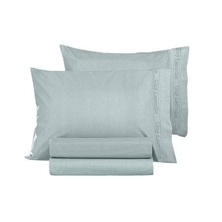 Σεντόνι Διπλό με Λάστιχο Guy Laroche Color Plus Mint 140x200+32