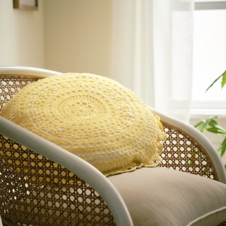 Μαξιλάρι Διακόσμησης Gofis Home Ilesha Pollen Yellow 253/10 Δ43