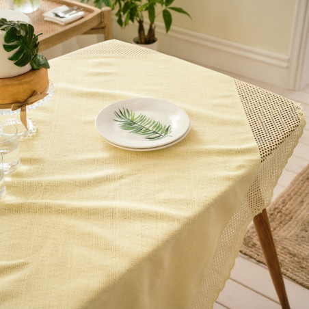 Τραπεζομάντηλο Gofis Home Alcyone Pollen Yellow 046/10 144x144