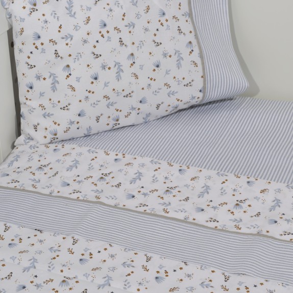 Σετ Σεντόνια Κούνιας 3 Τεμαχίων Baby Oliver des. 401 Ραφ...