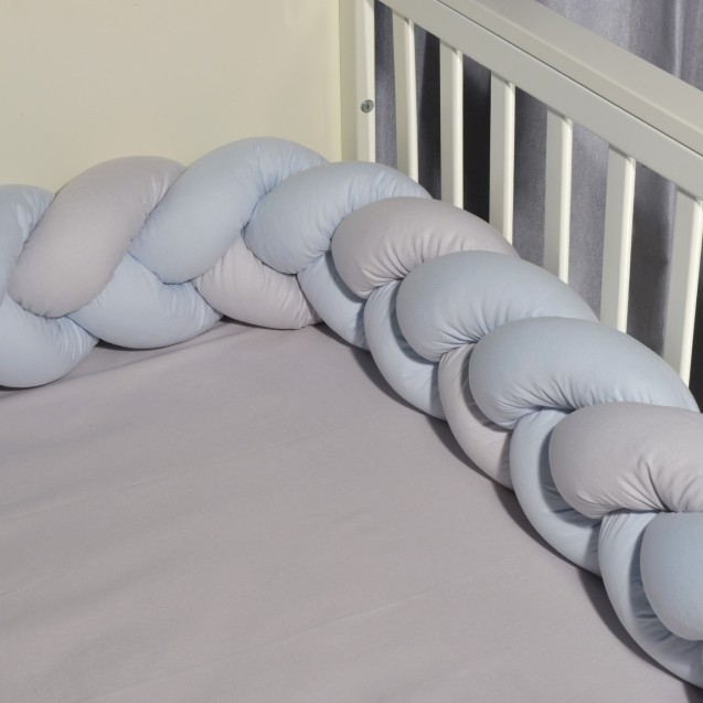 Πάντα Πλεξούδα Baby Oliver des. 3105 Σιέλ-Γκρι...