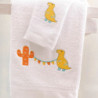 Σετ Παιδικές Πετσέτες 2 Τεμαχίων Rythmos Diego Κίτρινο
