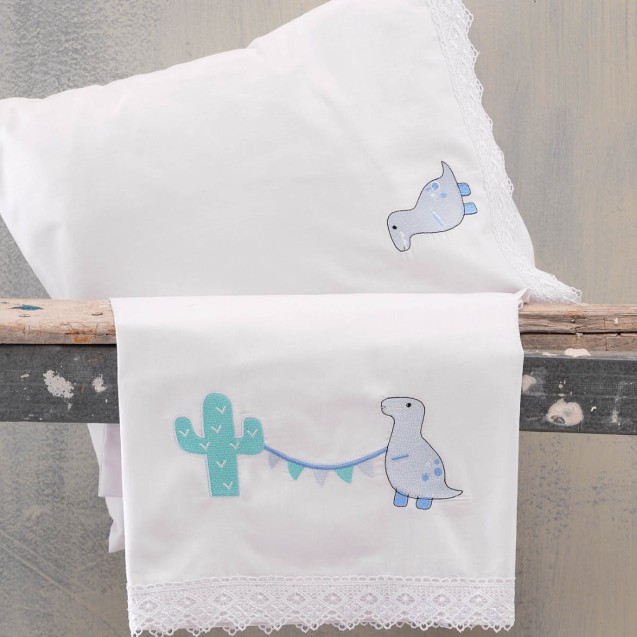 Σετ Σεντόνια Κούνιας 3 Τεμαχίων Rythmos Diego...