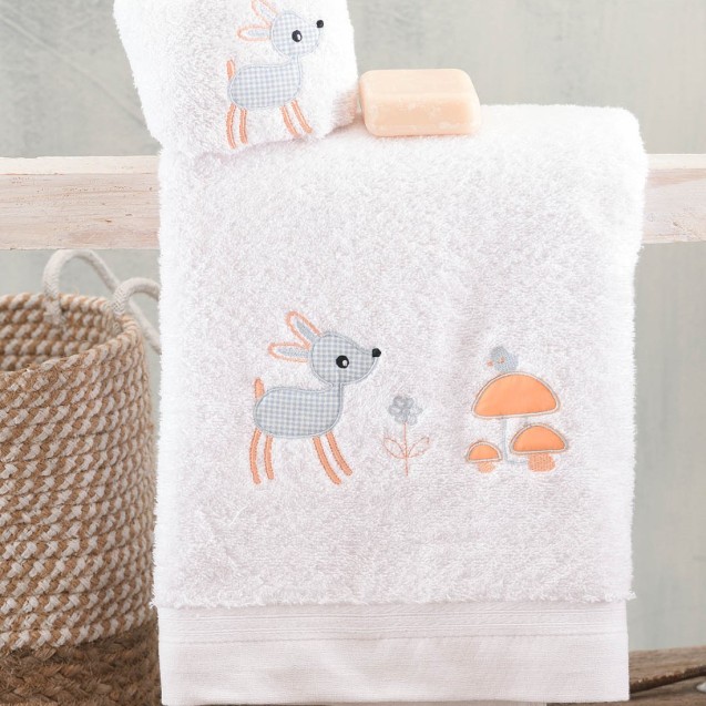 Σετ Παιδικές Πετσέτες 2 Τεμαχίων Rythmos Floppy...