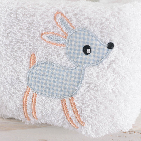 Σετ Παιδικές Πετσέτες 2 Τεμαχίων Rythmos Floppy Σιέλ