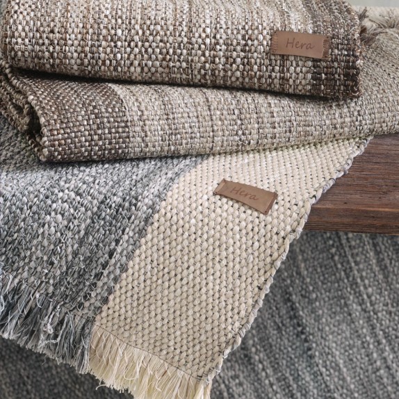 Χαλάκι Rythmos Hera Γκρι 80x150