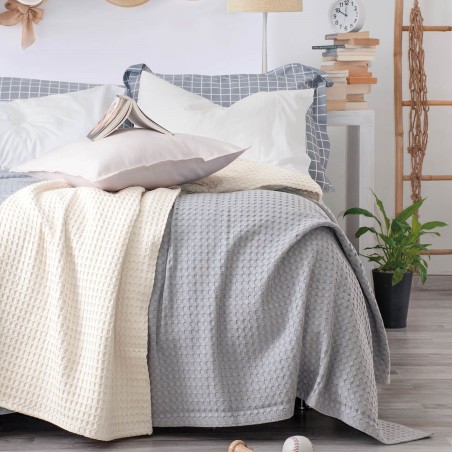 Κουβέρτα Πικέ Υπέρδιπλη Rythmos Lexy 230x250