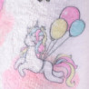Σετ Βρεφική Κάπα και Γάντι Rythmos Pink Unicorn