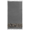 Πετσέτα Θαλάσσης Παρεό Guy Laroche Pestemal 17 Anthracite 90x170