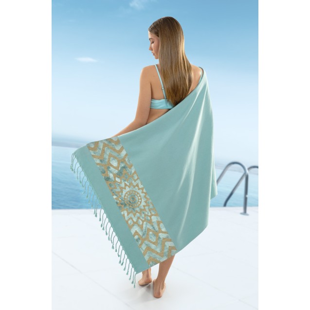 Πετσέτα Θαλάσσης Παρεό Guy Laroche Pestemal 17...