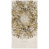 Πετσέτα Θαλάσσης Βελουτέ Guy Laroche Velour Printed 2302 Golden 100x175