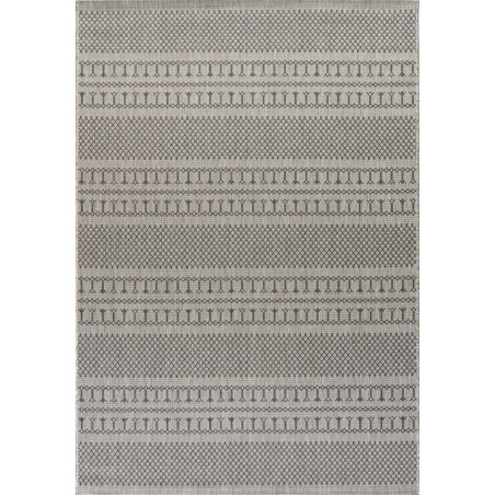 Χαλί Διάδρομος Madi Boho Grey Πλάτους 64cm (Επιθυμητή Διάσταση)