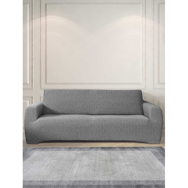 Ελαστικό Κάλυμμα Διθέσιου Madi Tratini Grey