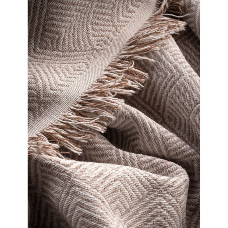 Ριχτάρι Διθέσιου Madi Wellen Beige 170x250