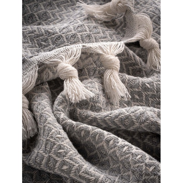 Ριχτάρι Τριθέσιου Madi Herhaling Grey 190x300