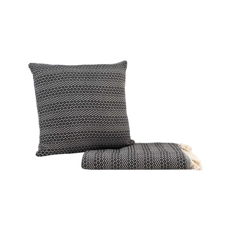 Μαξιλαροθήκη Διακόσμησης Madi Herhaling Anthracite 45x45