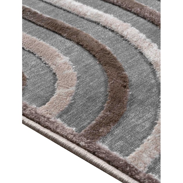 Χαλί Διάδρομος Madi Mode Grey Πλάτους 67cm...