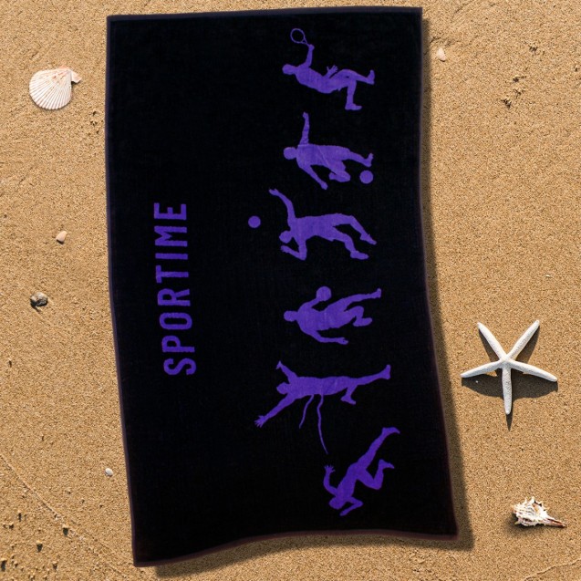 Πετσέτα Θαλάσσης Βελουτέ Sb Home Sport Time...