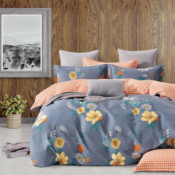 Σετ Κουβερλί Υπέρδιπλο 3 Τεμαχίων Sb Home Lucy 225x245